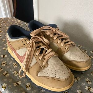 Nike Blue and Orange Sneakers